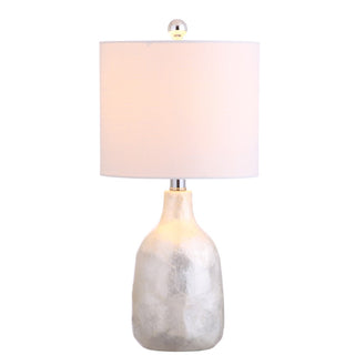 Lucille 21" Seashell LED Table Lamp - JONATHAN Y