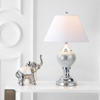 Louise 27" Mirrored LED Table Lamp - JONATHAN Y