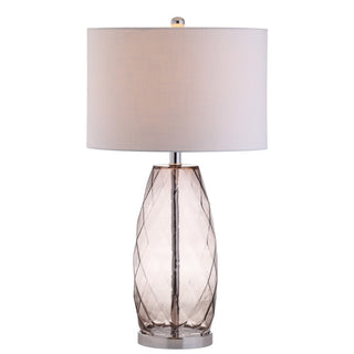 Juliette 26.5" Glass/Metal LED Table Lamp - JONATHAN Y