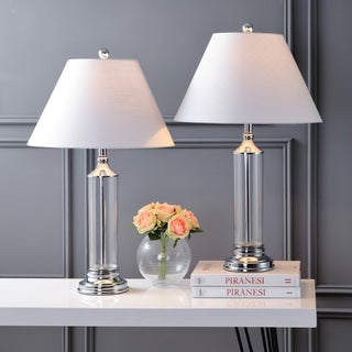 Astor 29" Glass LED Table Lamp - JONATHAN Y
