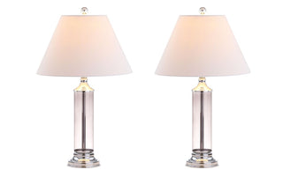 Astor 29" Glass LED Table Lamp - JONATHAN Y