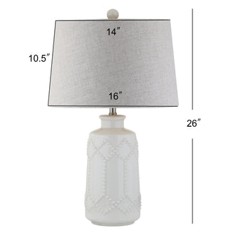 Alice 26" Ceramic LED Table Lamp - JONATHAN Y