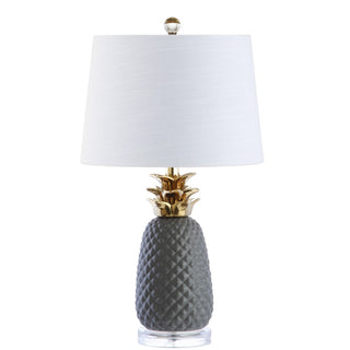 Pineapple 23" Ceramic LED Table Lamp - JONATHAN Y