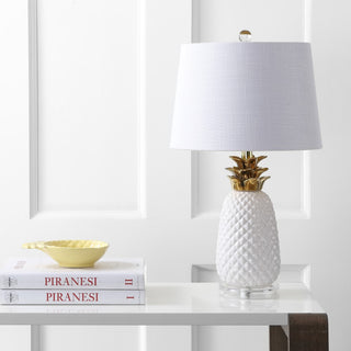 Pineapple 23" Ceramic LED Table Lamp - JONATHAN Y