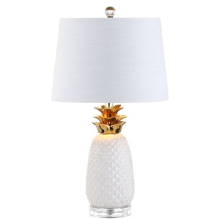 Pineapple 23" Ceramic LED Table Lamp - JONATHAN Y