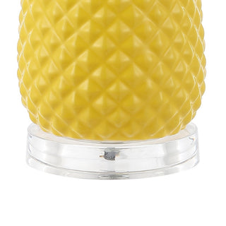 Pineapple 23" Ceramic LED Table Lamp - JONATHAN Y