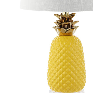 Pineapple 23" Ceramic LED Table Lamp - JONATHAN Y