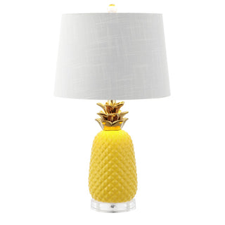 Pineapple 23" Ceramic LED Table Lamp - JONATHAN Y