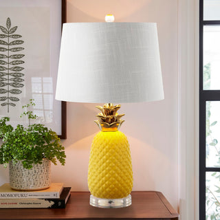 Pineapple 23" Ceramic LED Table Lamp - JONATHAN Y