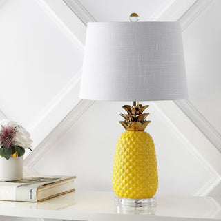 Pineapple 23" Ceramic LED Table Lamp - JONATHAN Y