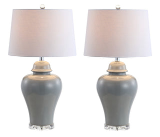 Winnie 27" Ceramic Urn LED Table Lamp - JONATHAN Y