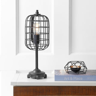 Odette 20" Industrial Metal Table Lamp - JONATHAN Y