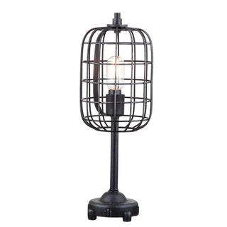 Odette 20" Industrial Metal Table Lamp - JONATHAN Y