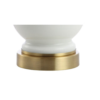 Cox 22" Glass/Metal LED Table Lamp - JONATHAN Y