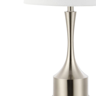 Cooper 26" Classic French Country Iron LED Table Lamp with USB Charging Port - JONATHAN Y