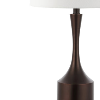 Cooper 26" Classic French Country Iron LED Table Lamp with USB Charging Port - JONATHAN Y