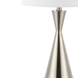 Colton 26" Classic French Country Iron LED Table Lamp with USB Charging Port - JONATHAN Y