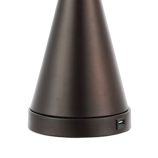 Colton 26" Classic French Country Iron LED Table Lamp with USB Charging Port - JONATHAN Y