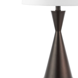 Colton 26" Classic French Country Iron LED Table Lamp with USB Charging Port - JONATHAN Y