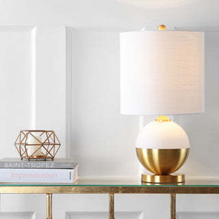 Carr 23.5" Ceramic/Metal LED Table Lamp - JONATHAN Y