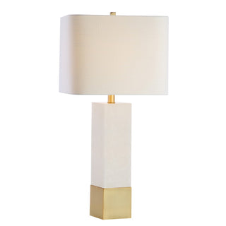 Jeffrey 29" Metal/Marble LED Table Lamp - JONATHAN Y