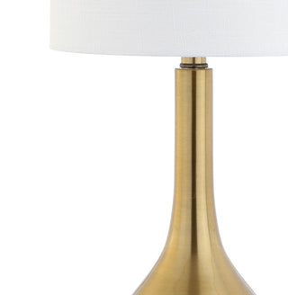 Dylan 25" Metal/Crystal Teardrop LED Table Lamp - JONATHAN Y