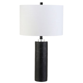 Brooks 27" Marble/Crystal LED Table Lamp - JONATHAN Y