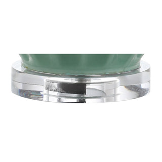 Faye 28" Glass LED Table Lamp - JONATHAN Y