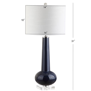 Hope 31" Glass LED Table Lamp - JONATHAN Y