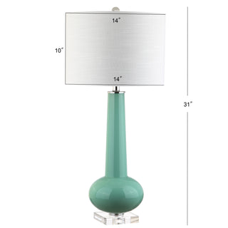 Hope 31" Glass LED Table Lamp - JONATHAN Y
