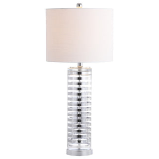 Thompson 29.5" Glass LED Table Lamp - JONATHAN Y