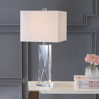 Sullivan 26.5" Crystal LED Table Lamp - JONATHAN Y