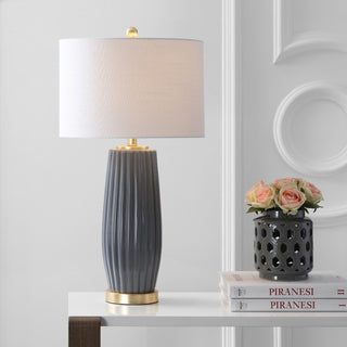 Roman 28.5" Ceramic LED Table Lamp - JONATHAN Y