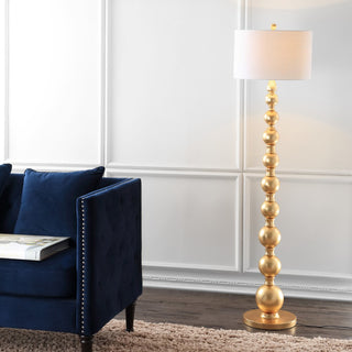 Adriana 62.5" Metal LED Floor Lamp - JONATHAN Y