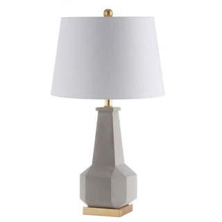 Ariel 26.5" Cement LED Table Lamp - JONATHAN Y