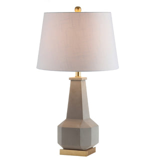 Ariel 26.5" Cement LED Table Lamp - JONATHAN Y