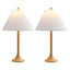 Brown Wood Finish (Set of 2)