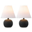 Matte Black (Set of 2)