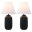 Matte Black (Set of 2)