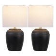 Black/Nickel (Set of 2)
