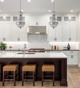 Regina Crystal/Metal Empire LED Pendant - JONATHAN Y