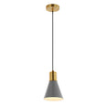Gray/Brass Gold
