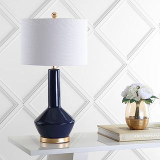 Copenhagen 29" Ceramic/Metal LED Table Lamp - JONATHAN Y