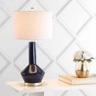 Copenhagen 29" Ceramic/Metal LED Table Lamp - JONATHAN Y