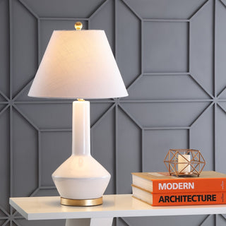 Copenhagen 29" Ceramic/Metal LED Table Lamp - JONATHAN Y