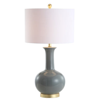 Brussels 27" Ceramic/Metal LED Table Lamp - JONATHAN Y
