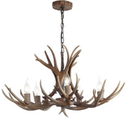 Eldora Adjustable Resin Antler LED Chandelier