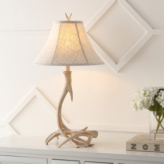 Antler 27.5" Rustic Resin LED Table Lamp - JONATHAN Y