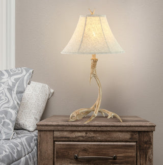 Antler 27.5" Rustic Resin LED Table Lamp - JONATHAN Y