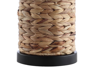 Elicia 25" Sea Grass LED Table Lamp - JONATHAN Y